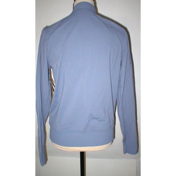 New Athleta NWT $98 Womens Recycled Jacket Purple Light L Bombtastic Thumbholes - Picture 2 of 11